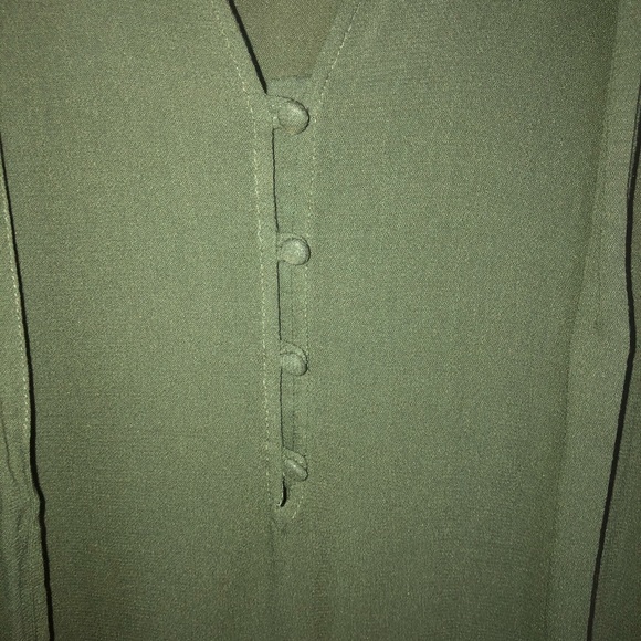 Abercrombie & Fitch blouse green small - Picture 3 of 6
